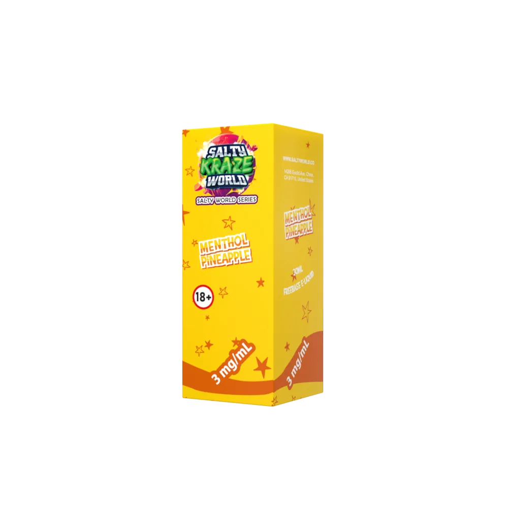 Menthol Pineapple E-liquid - Image 3