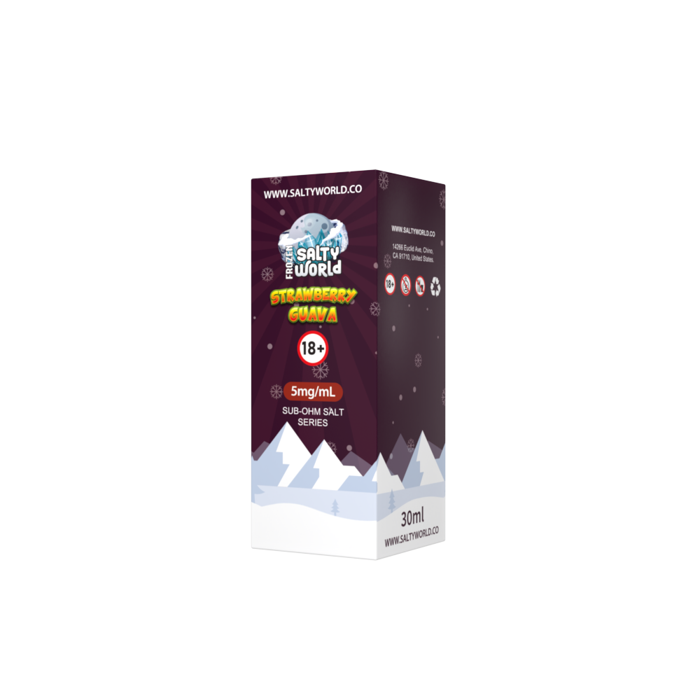 Strawberry Guava - Sub-Ohm Nicotine Salt E-liquid - Image 2